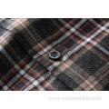 100% cotton two side brushed flannel shirt